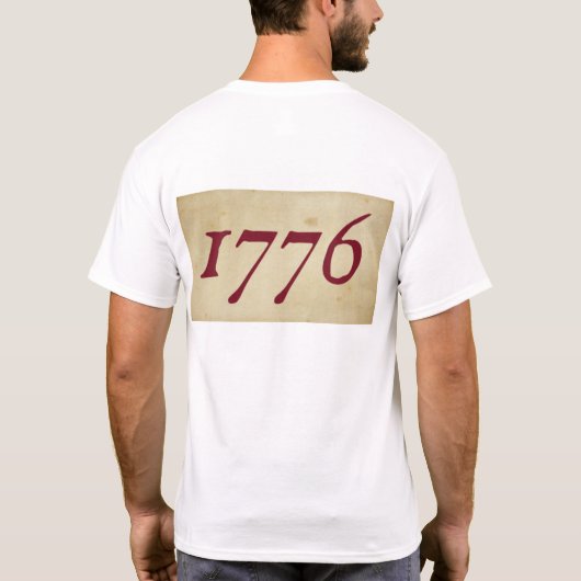 トランプ 1776 Tシャツ (裏面)