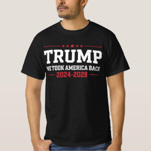トランプ 2024 アメリカを取り戻した 47 USA Tシャツ
