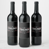 トランプ 2024 アメリカを取り戻せ ワインラベル (ボトル)