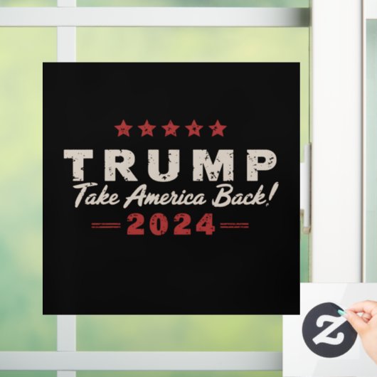 トランプ 2024 アメリカを取り戻せ 大統領 47 USA ウィンドウサイン (ホーム)