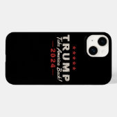 トランプ 2024 アメリカを取り戻せ 大統領 47 USA Case-Mate iPhoneケース (裏面 (横))