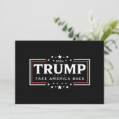 トランプ 2024 アメリカを取り戻せ 招待状 (スタンド正面)