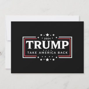 トランプ 2024 アメリカを取り戻せ 招待状