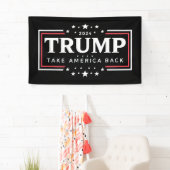 トランプ 2024 アメリカを取り戻せ 横断幕 (インサイチュ)