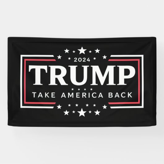 トランプ 2024 アメリカを取り戻せ 横断幕 (横)