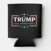 トランプ 2024 アメリカを取り戻せ 缶クーラー (正面)