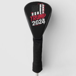 トランプ 2024 アメリカ レトロ 選挙フラグ ゴルフヘッドカバー