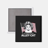 トランプ 2024 アライ猫共和党員に投票します マグネット (正面/裏面)