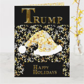 トランプ 2024 カード (黄色い花)
