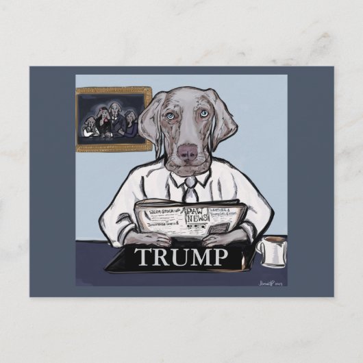 トランプ 2024 ポストカード (正面)