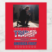 トランプ 2024 ワインラベル (シングルラベル)