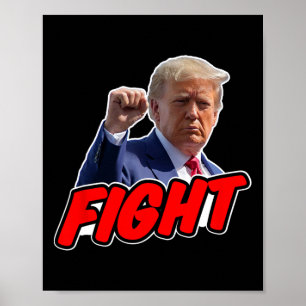 トランプ 2024 共和党に投票する権利のために闘う ポスター