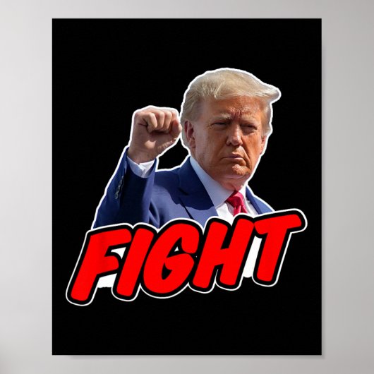 トランプ 2024 共和党に投票する権利のために闘う ポスター (正面)