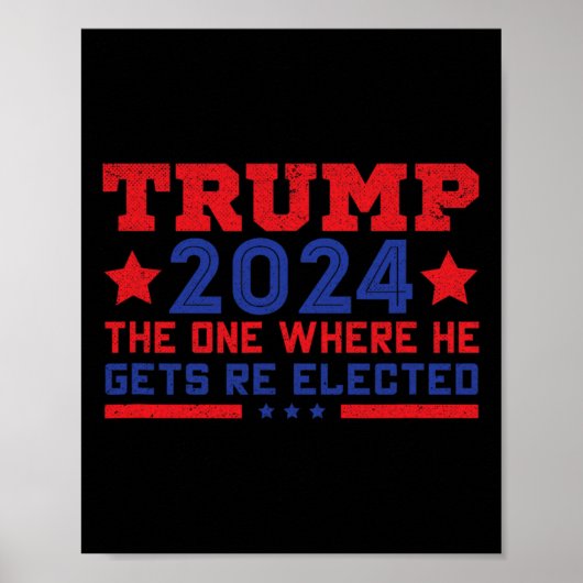 トランプ 2024 再選の地 ポスター (正面)