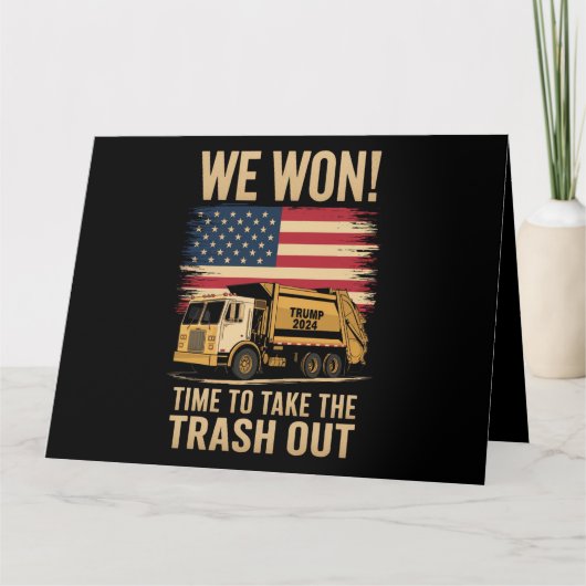 トランプ 2024 勝者 勝利 就任式 2025 カード (正面)