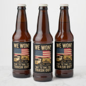 トランプ 2024 勝者 勝利 就任式 2025 ビールラベル (ボトル)