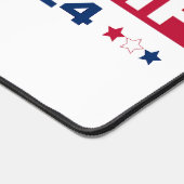 トランプ 2024 年に投票するのが待ちきれない デスクマット (コーナー)