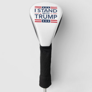 トランプ 2024 私はトランプを支持します 大統領を支持します ゴルフヘッドカバー