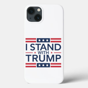 トランプ 2024 私はトランプを支持します 大統領を支持します iPhone 13ケース