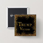 トランプ 2024 缶バッジ (正面&裏面)