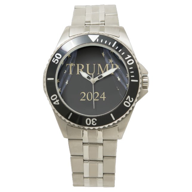 トランプ 2024 腕時計 (正面)