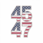トランプ 2024 45 47 ヴィンテージ シール (正面)