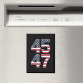 トランプ 2024 45 47 ヴィンテージ マグネット (インサイチュ (食洗機))