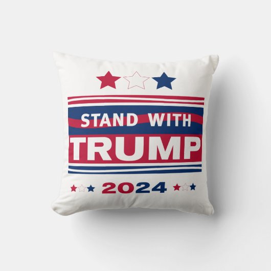トランプ~2024~MAGA クッション (正面)
