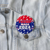 トランプ 2024 MAGA 缶バッジ (インサイチュ)