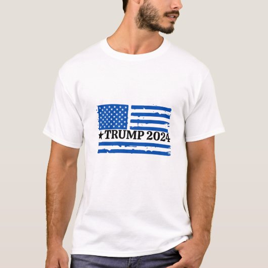 トランプ 2024 Tシャツ (正面)