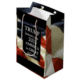 トランプ 2025 ミディアムペーパーバッグ