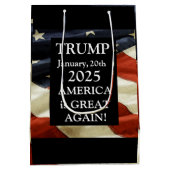 トランプ 2025 ミディアムペーパーバッグ (裏面)