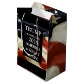 トランプ 2025 ミディアムペーパーバッグ (裏面アングル)
