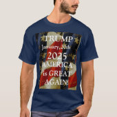 トランプ 2025 Tシャツ (正面)