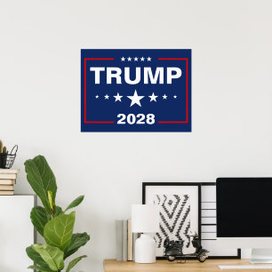 トランプ 2028 ヤードサイン ポスター