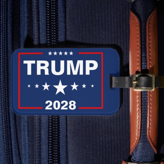 トランプ 2028 ヤードサイン ラゲッジタグ (正面インサイチュ4)