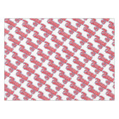 トランプ–45 – 赤 テーブルクロス (正面(横))