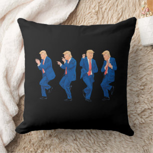 トランプ 45 47 笑える ダンス ダンシング アメリカ大統領 クッション