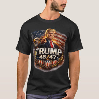 トランプ 45/47 Tシャツ