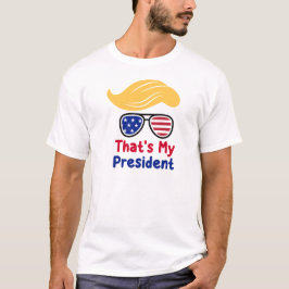 トランプ 47 - 私の大統領です Tシャツ