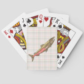 トランプ- Chinook Sake on Plaid トランプ (裏面)