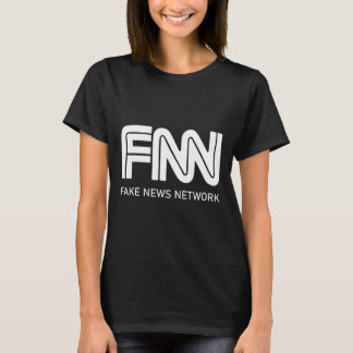 トランプ FNN フェイクニュースネットワーク Tシャツ