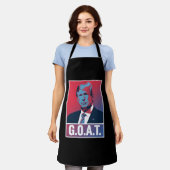 トランプ GOAT 選挙 2024 共和党 ビンテージ エプロン (着用した状態)