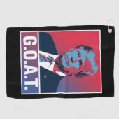 トランプ GOAT 選挙 2024 共和党 ビンテージ ゴルフタオル (横)