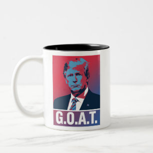 トランプ GOAT 選挙 2024 共和党 ビンテージ ツートーンマグカップ