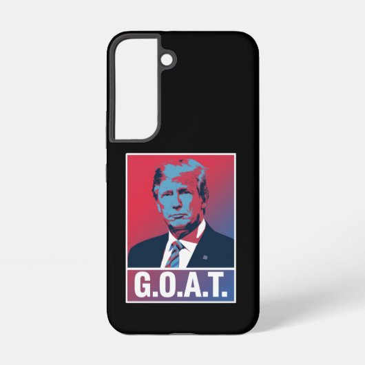 トランプ GOAT 選挙 2024 共和党 ビンテージ SAMSUNG GALAXYケース (裏面)
