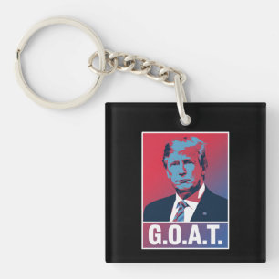 トランプ GOAT 選挙 2024 共和党 ヴィンテージ キーホルダー