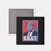 トランプ GOAT 選挙 2024 共和党 ヴィンテージ マグネット (正面/裏面)