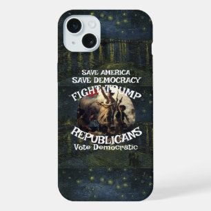 トランプ iPhone 15 PLUSケース