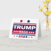 トランプ～MAGA～2024 カード (黄色い花)